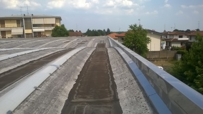 Coperture continue – Impermeabilizzazioni - prima dell'intervento